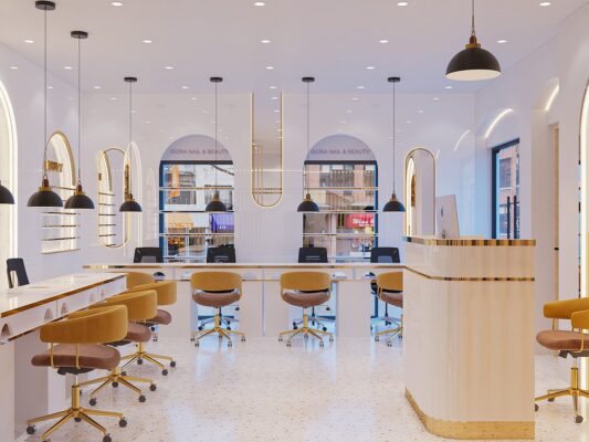 Dự án tiệm nail ở Đức – IXORA Beauty