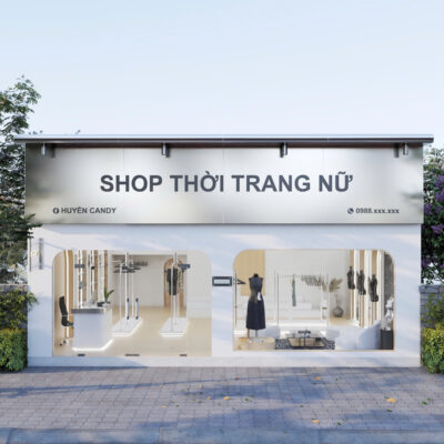 Dự án shop thời trang nữ Huyền Candy