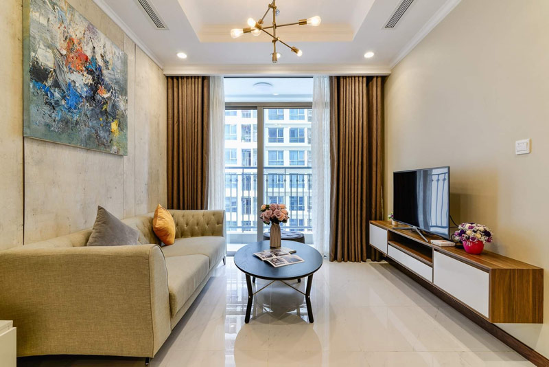 Gợi ý thiết kế căn hộ 2 phòng ngủ 70m2 tối ưu diện tích